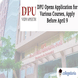 DPU Opens Application for Various Courses, Apply Before April 9